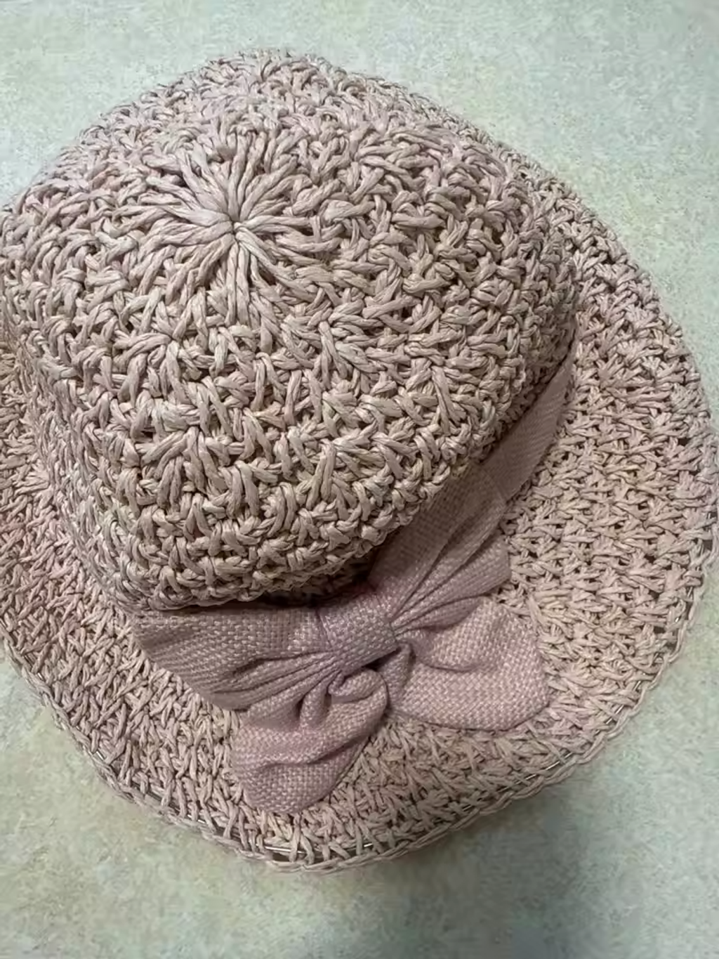 🔥 Hot Sale 49% OFF🔥Elegant Woven Straw Sun Hat with Bow