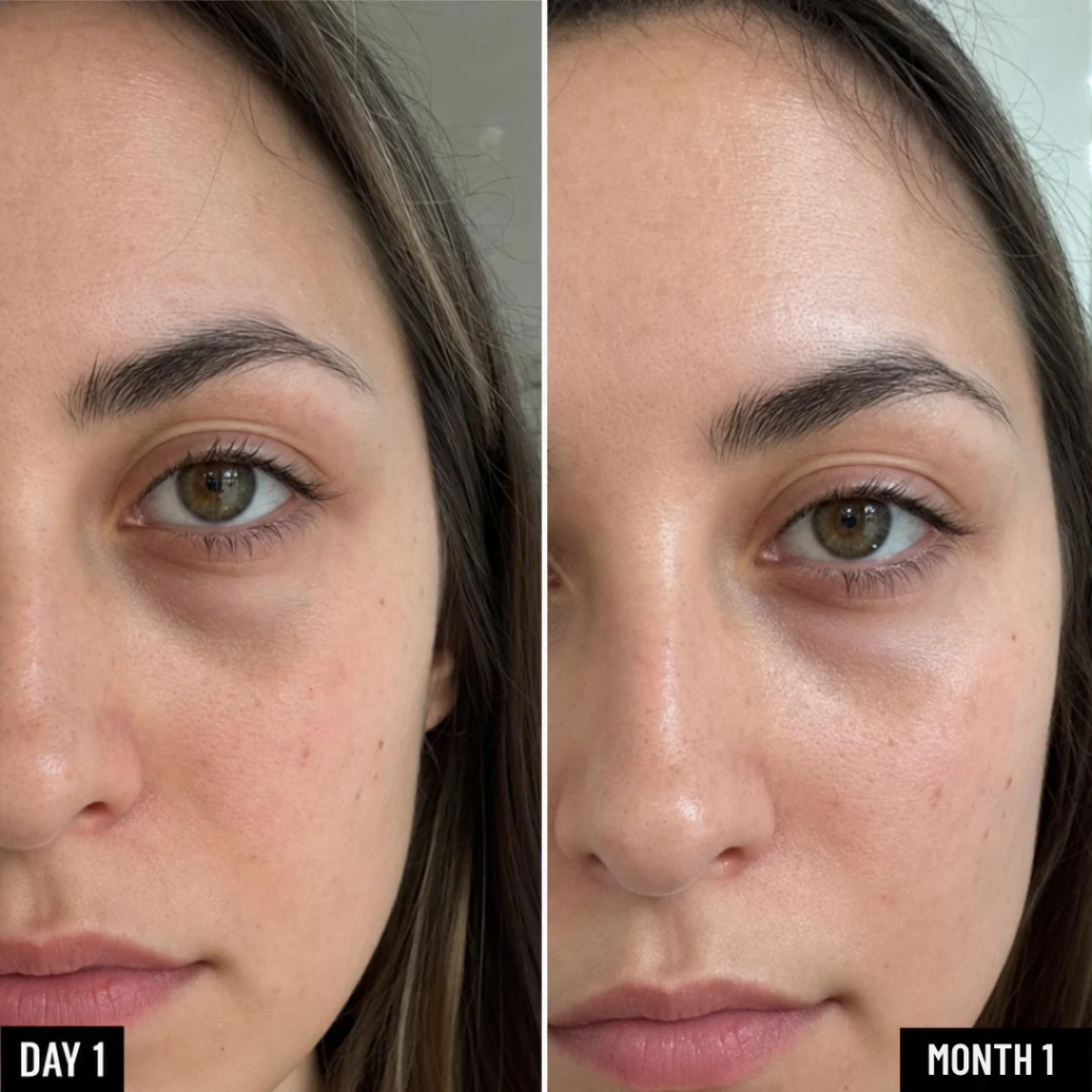 Customer before and after result