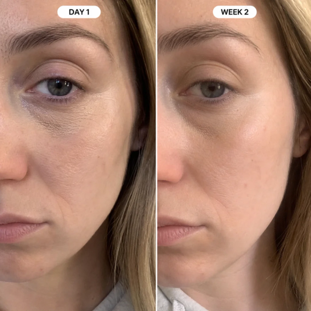 Customer before and after result