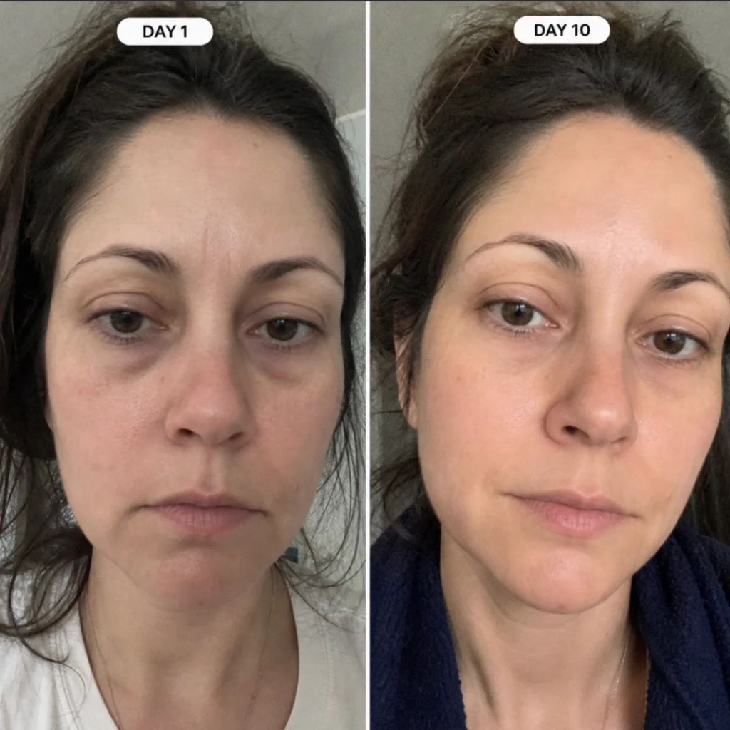 Customer before and after result